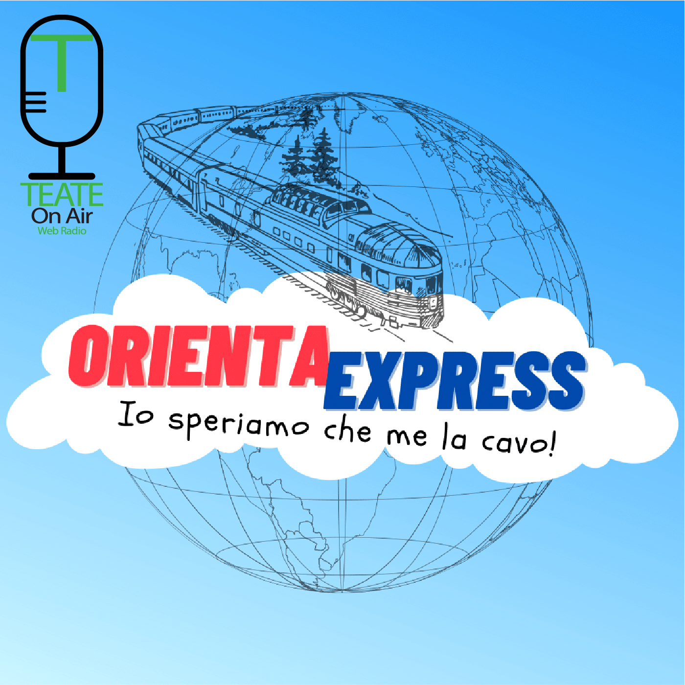 Copertina di "Orienta Express" + Logo ToA