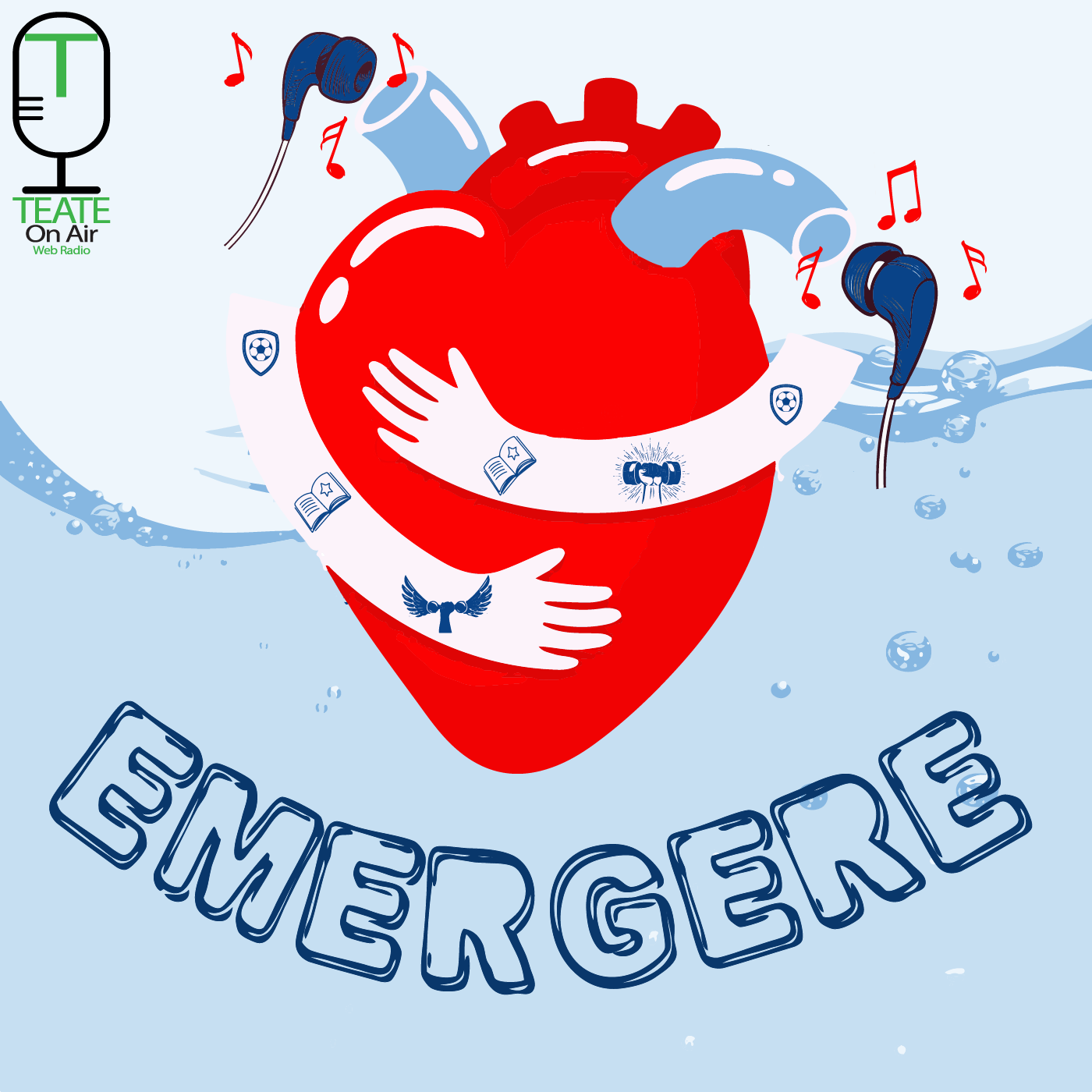 Copertina di "Emergere" + Logo ToA